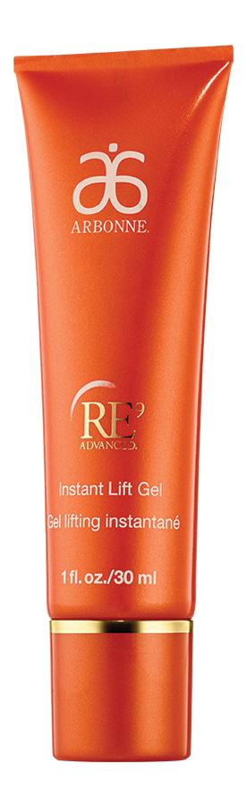 The RE9 Advanced Revolution Extra Advantage RE9 Instant Lift Gel Model in a bottle 6-8
