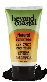 NATURAL NATURAL Our Natural Formula sunscreen provides mineral based, broad spectrum