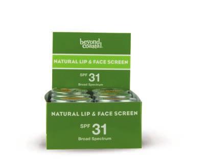 non-irritating 80-minutes water-resistant Reef safe and cruelty free Lip & Face Box 18 ct