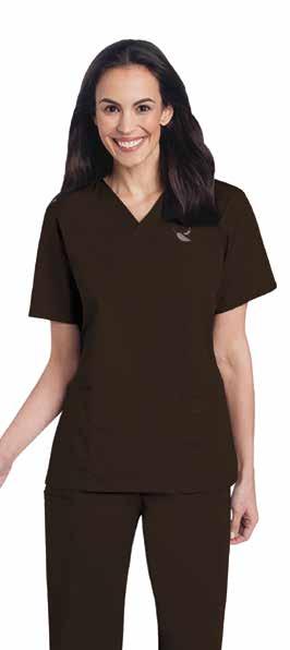 pocket, and side vents for ease of movement. Size chart H. Colors:, Brown, SI70221 XS-XL* $17.