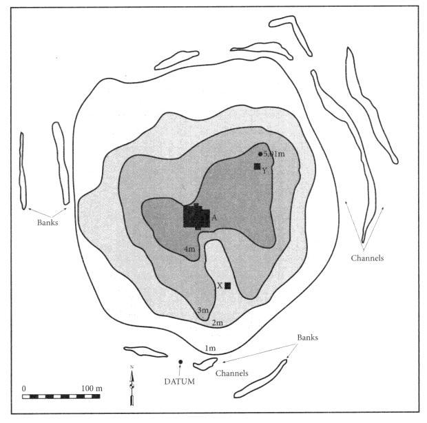Figure 2. Location of Square (A)(Boyd et al. 2009).