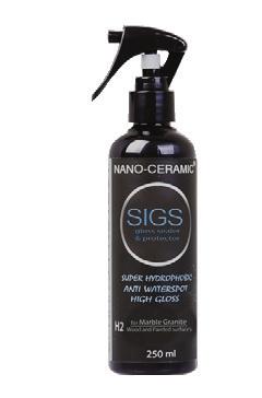 05 Always like New: with a small and superior product range NANO-CERAMIC SHPO Shampoo Reactivating Pure Shine.