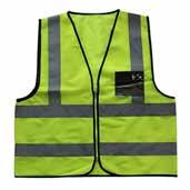 visibility waistcoat with PVC reflective tape Logistics, warehousing, construction and