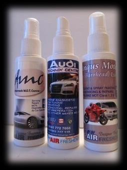 Consumables used on the servicing of the cars and