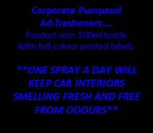 Pumpasol Ad-fresheners Corporate Scentwash Pumpasol
