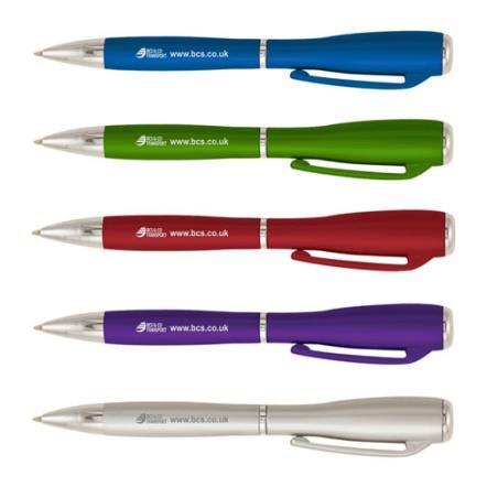 trim. The Electra Classic ballpen is ideal for laser engraving or