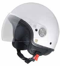 HEET AVIATOR 1 Demi jet helmet made of AB material, Vespa logo engraved on back of the shell which highlights brand visibility, new rubber effect surface, eco-leather peak & stiched eco leather