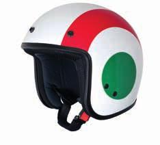 HEET NAZIONI Full-jet helmet in AB material - icrometric release buckle -