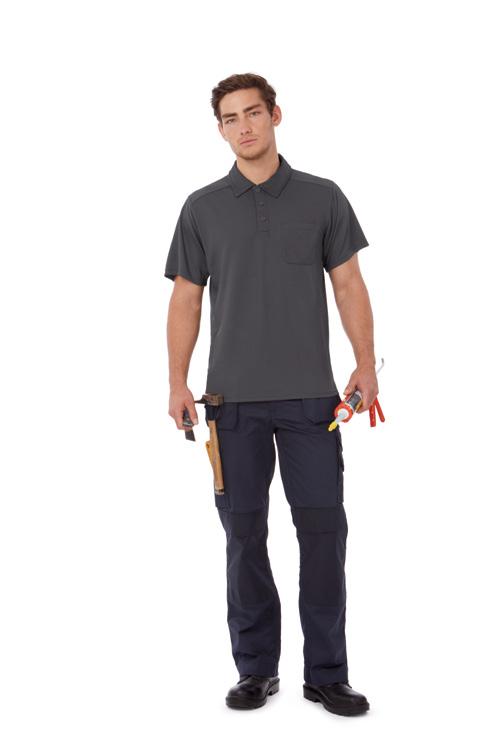 durability - Full uniform range: trousers, T-shirts, polo shirts, sweatshirt, softshell and jackets - Wide range