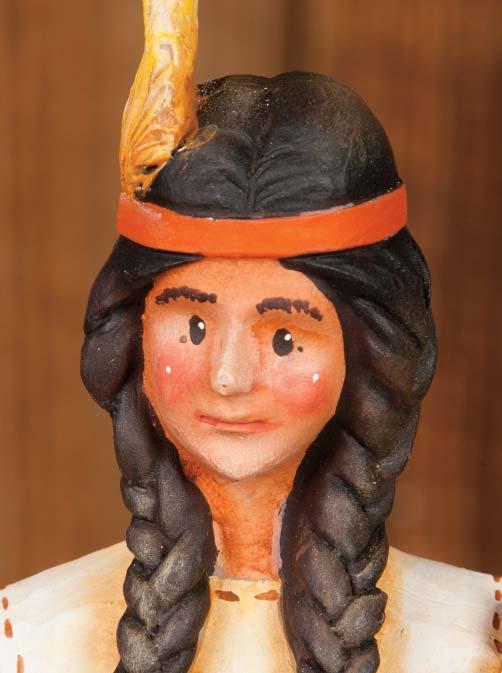 Burnt Orange headbands; her braid bands; textured patches Marigold wheat Hauser Medium Green greens around wheat Painting Instructions: Shade the faces against the hair; above the collars on the