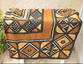 African Mud Cloth Handwoven Cotton Dogolat