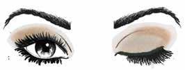Apply MK Black eyeliner to top lashlines, and add mascara of your choice. 5.