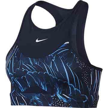 INTERNAL POCKET FOR KEY CARD 88% POLYESTER 12% SPANDEX AS NIKE SWSH FEATHR CURVE BRA 928888-027 ATMOSPHERE GREY/BLACK/(WHITE) (GCW#3) 5,800 STYLE MEETS SUPPORT.