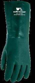 FARM PVC NEOPRENE OVERDIP Green PVC with cotton Unsupported neoprene/latex Heavyweight