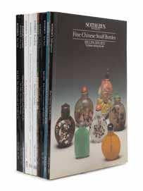 553* a collection of thirty-seven Sotheby s auction catalogues from the 1990 s and 2000 s comprising publications from 1990 to 2001, pertaining to Chinese and asian works of art, including the