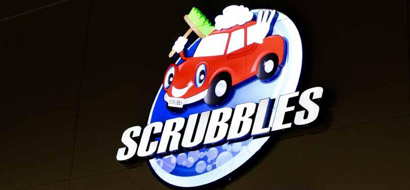 BRILLIANT NOSTALGIA CHUCK KNIGHT HERITAGE SIGNS Scrubbles is Jacksonville, Florida s newest premier car wash.