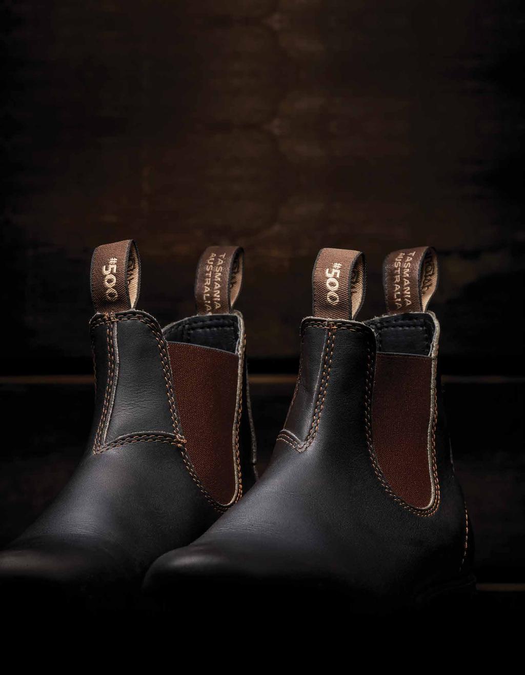 50 YEARS OF ROAMING An icon since its debut, the Blundstone Original 500 Series