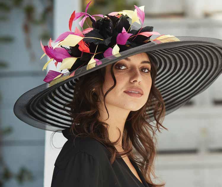 SPRING SUMMER 2019 KDL1 Page 45 KENTUCKY DERBY The greatest two minutes in sports is as much about the horses, the spectacle, the betting and socializing as it is about Kentucky Derby hats and
