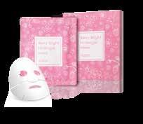 MASK PACK PGA Aqua Mask 100% natural cotton sheet mask to provide instant nutrients.