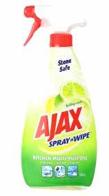Household Ajax Divine Blends Violet & Apple Blossom Spray n Wipe 475ml