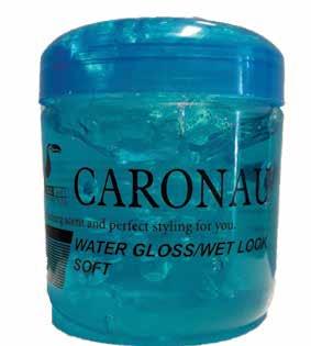 00 w/s Display of 24 OUT of stock Caronau Hair Gel Water Gloss /
