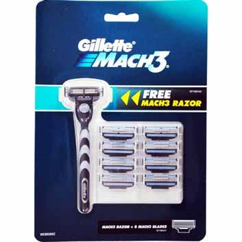 Gillette Hair Removal OUT of stock