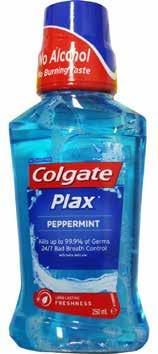 Dental Care Colgate Plax Peppermint 250ml. Alcohol Free. IT1525677 $2.