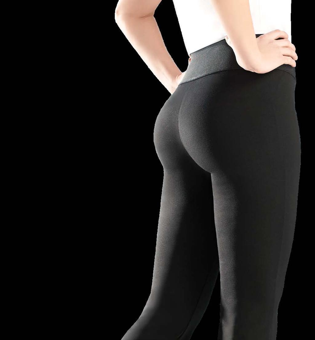 Fashionable high waist eliminates muffin top Hip compression Lifts & curves the butt