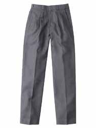 back pocket + Teflon fabric protection Style: BTR02 MELANGE ELASTIC PANTS + Pleated pants with press stud