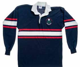 RUGBYS RUGBY JUMPER + Heavyweight poly cotton fabric + Drill