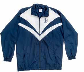 SPORTS JACKET + Custom made panelled jacket + Microfibre outer, poly cotton lining + Elastic