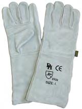 hand and material bound cuff / This glove is designed for the use with welding related operations / Wrist length