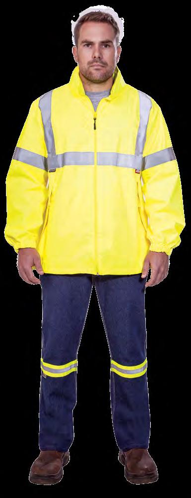 REFLECT AND PROTECT At Jonsson Workwear, we are pioneering the high visibility industry in Africa by using a range of VizLite reflective tapes on our high visibility garments.