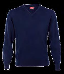 Knitted Rib V-Neck WEIGHT: 12 Gauge   hem and cuff