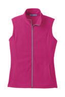 Port Authority Ladies Microfleece Vest Style # L226 Add a layer of warmth with our extra soft, cozy microfleece vest.