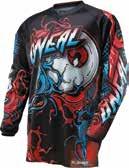 54 Clothing 55 Clothing Element jersey breathable, moisture-wicking material sublimated graphics extended tail sewn-in elbow padding v-neck collar extended tail that keeps jersey tucked in