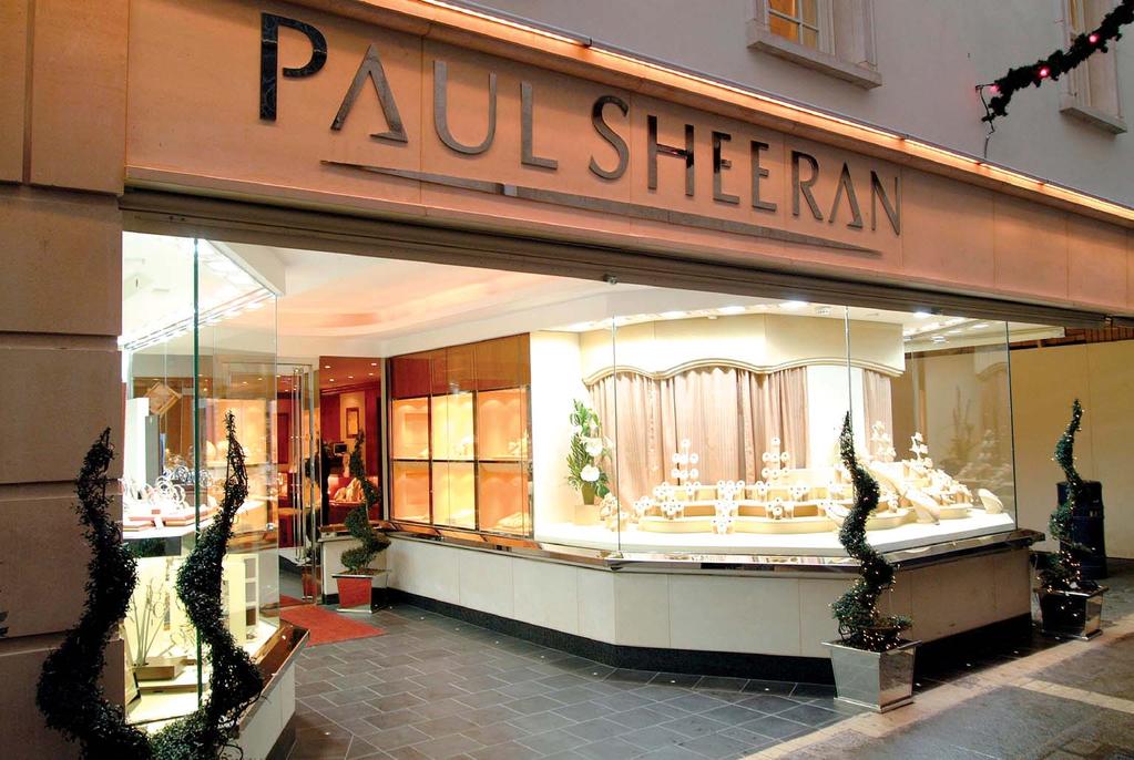 making the grade Irish jeweler Paul Sheeran didn t set out to be involved with diamonds and watches, he was pushed into it by his father.