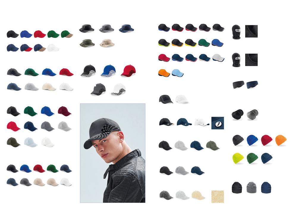 RANGE OVERVIEW B57 Low Profile Heavy Brushed Cotton Cap B88 Cargo Bucket Hat B171 Teamwear Competition Cap B225 Microfibre Balaclava Forest Forest / Taupe / / / / / / / / / / Taupe Stone / Lime / / /