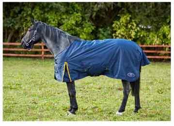 Twin front fastenings, fleece wither pad, cross surcingles and tail flap. Firefoot Orange piping adds to the look of this great value, practical rug.
