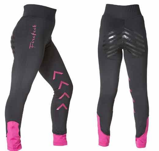 Ripon Ladies and Kids Sticky Bum Breeches Fashionable and practical ladies stretch breeches made from a Micro Polyester and Spandex Mix.