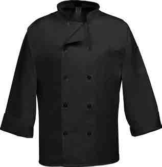 CHEFAPPAREL C10P 10 Button Classic Classic chef coat style