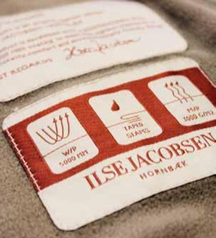 BASIC TECHNICAL FACTS Technical label Waterproof and breathable membrane A waterproof membrane is a thin layer placed between shell fabric and bonding that has lots of microscopic pores, which are