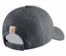 Fenwick Cap 103344 70% polyester/30% wool Carhartt Force sweatband fights odors and its FastDry technology wicks away sweat for comfort Structured, medium-profile cap with pre-curved visor Adjustable