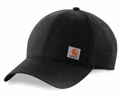 polyester mesh back Carhartt Force sweatband fights odors and its FastDry technology wicks away sweat for comfort Light-structured, medium profile cap with pre-curved visor Adjustable fit with