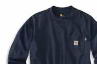 construction minimizes twisting Carhartt FR and NFPA 2112/CAT 2 labels sewn on pocket Meets the performance requirements of NFPA 70E and is UL Classified to NFPA 2112 Imported 410 051