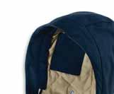 FLAME-RESISTANT FR Midweight Canvas Hood / Quilt-Lined CAT 3 ATPV (CAL/CM 2) 33 FRA002 8.5-ounce, FR canvas: 88% cotton/12% high-tenacity nylon 8.