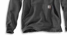 Rain Defender Paxton Heavyweight Hooded Zip Mock Sweatshirt 100617 ORIGINAL FIT 13-ounce, 75% cotton/25% polyester blend with Rain Defender durable