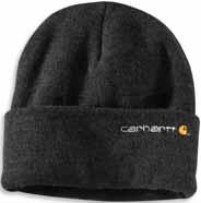 insulation for warmth Extra-long neck enhances cold weather protection Carhartt label sewn on front Made in the USA of US and Imported parts A161-BLK/Black A161-CHH/Charcoal Heather A161-BRN/Carhartt