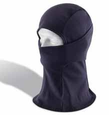 FLAME-RESISTANT FR Force Balaclava 102906 CAT 2 7-ounce, FR rib knit: 95% cotton/5% spandex Carhartt Force fights odors and ATPV (CAL/CM 2) its FastDry technology wicks away sweat for comfort Full