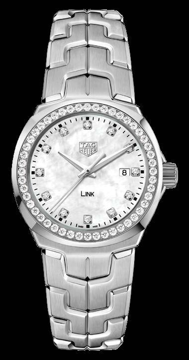 dial and diamond bezel, with